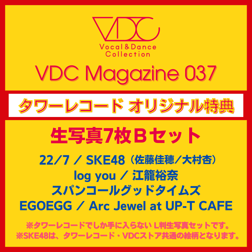 VDC特典写真